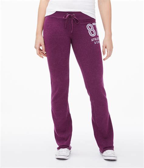 Aeropostale Womens Aero 87 Athletics Fit And Flare Sweatpants Ebay