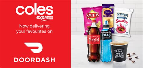 Coles Express Products Delivered With Doordash Coles Express