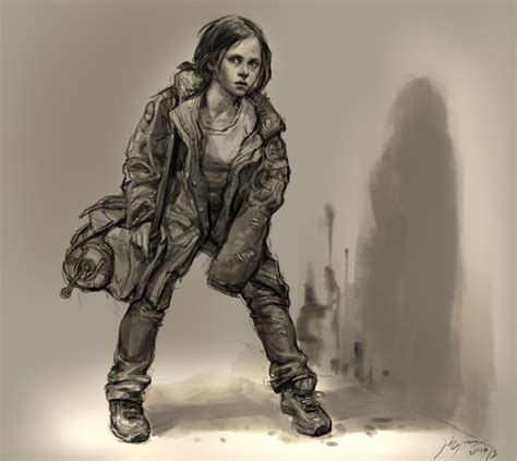 Artstation The Last Of Us Ellie Hyoung Nam Character Concept