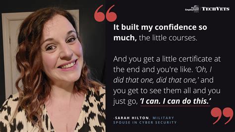 Military Spouse Sara Hilton From The Least Technical Person To Smashing It In A Cyber
