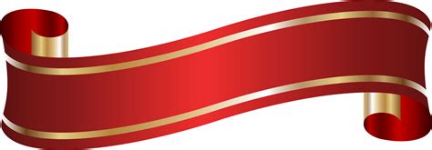 16 Red Ribbon Banner Png