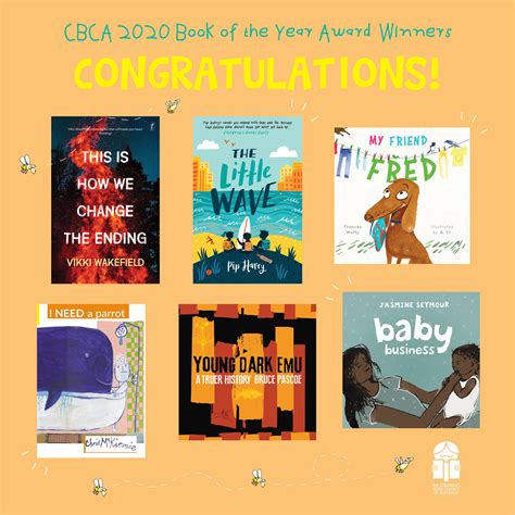 2020 Cbca Book Of The Year Award Winners And Honour Books Reading Time