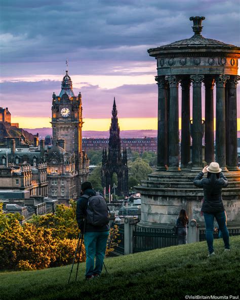 The Royal Mile Edinburgh Scotland Visit Britain