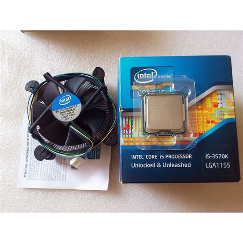 Intel Core I5 3570k 340 Ghz Socket 1155 I5 3570 3570k 3rd Gen