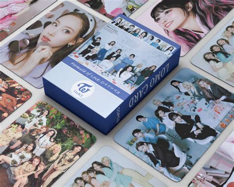 55pcs Kpop Black Twice Pink Girl Group Lomo Cards New Photo Album Born