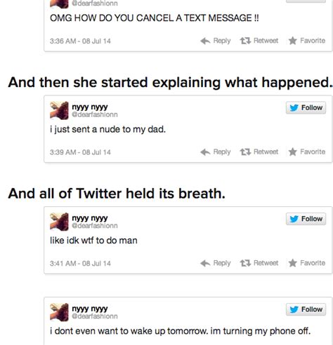 College Babe Accidentally Tweets Naked Picture To Dad Begs Twitter For Help