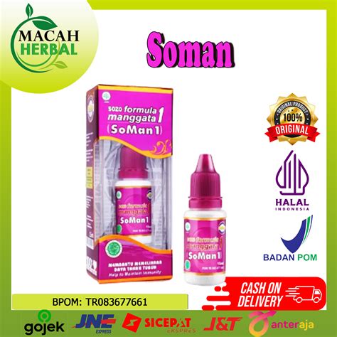 SOMAN/SOMAN SOZO MANGGATA/JAMU TETES SOMAN | Lazada Indonesia