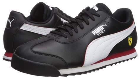 Find puma roma ferrari from a vast selection of men's shoes. PUMA Men's Ferrari Roma Sneaker, Black White-Rosso ...