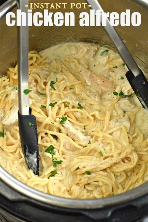 Why i love this recipe? The BEST Instant Pot Chicken Fettuccine Alfredo Recipe ...