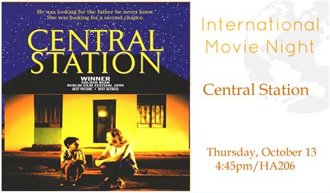 Genre did not create a better movie and you can now watch for. Brazilian Movie Night Invitation - Award winning "Central ...