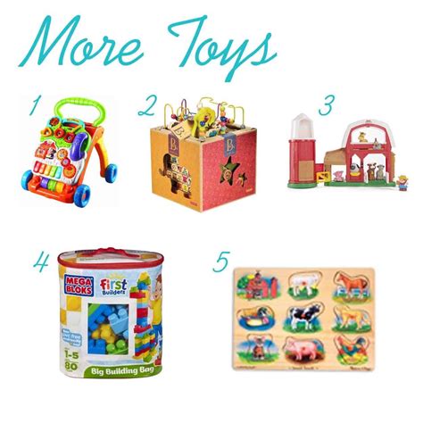 Additional gift ideas for a 1 year old. The Ultimate Gift List for a 1 Year Old Boy by www ...