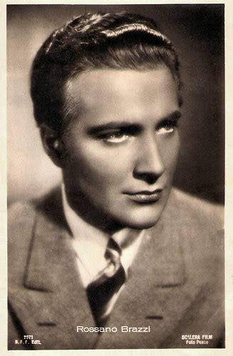Brazzi was born in bologna, italy, the son of maria ghedini and adelmo brazzi, an employee of the rizzoli shoe factory. European Film Star Postcards: Rossano Brazzi