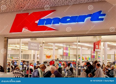 Entrance To Kmart Retail Store Kmart Australia Limited Is An