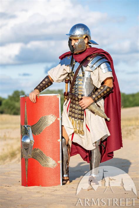 Roman Armor Stainless Steel Lorica Full Set Cassius Roman Armor