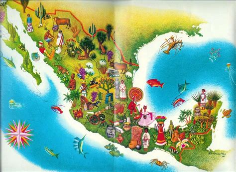 Mexico Mapa Trajes Regionales De Mexico Mapa De Mexico Traje Regional
