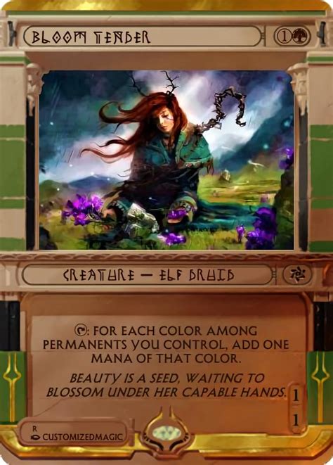 Bloom Tender Customizedmtg Magic The Gathering Proxy Cards