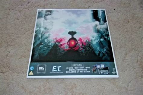 E T THE EXTRA TERRESTRIAL K Ultra HD Big Sleeve Edition Blu Ray DVD Ca EUR