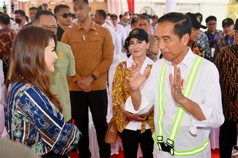 Foto Presiden Jokowi Lakukan Groundbreaking Rumah Sakit Kedua Di Ikn