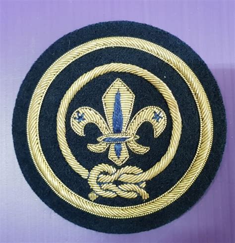 Vintage Wosm Emblem Patch Of Official Scout Shop 2019 World Scout