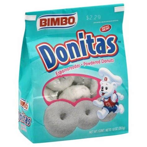 Bimbos Donitas Powdered Donuts 10 Oz Kroger