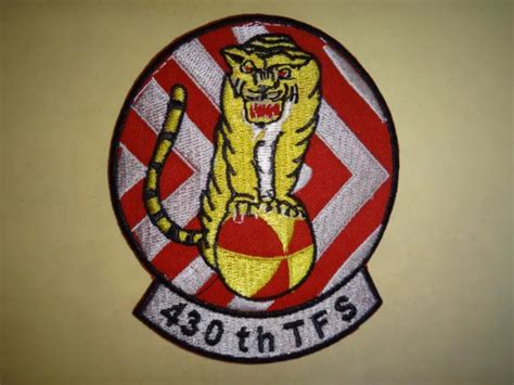Vietnam War Patch Us 430th Tactical Fighter Squadron Tfs At Bien Hoa