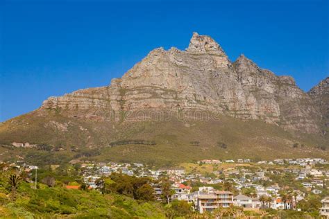 Table Mountain From Signal Hill In Cape Town Stock Photo Image Of