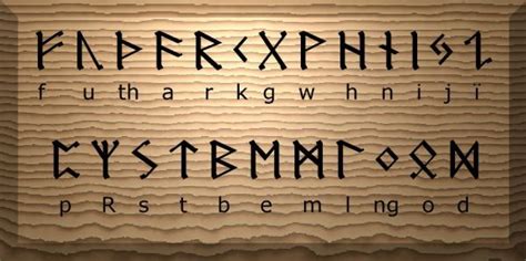 Language In The Picture Above We See The Language Known As Old Norse