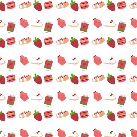 Strawberry Pattern Patternstrawberry Strawberry Pattern Png