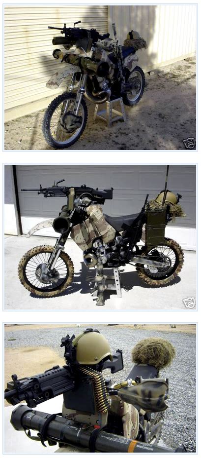 Combat Motorcycle Vehicles Bike Bug Out Vehicle
