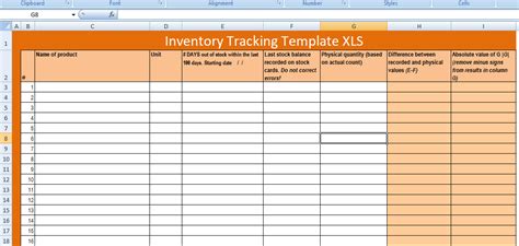 Looking to download safe free latest software details: Free Excel Inventory Tracking Template XLS | Project ...