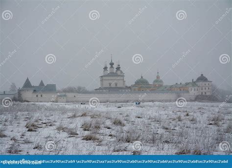 Holy Trinity Belopesotsky Convent In The Cloudy Autumn Afternoon In A