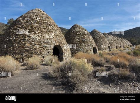 Beehive Charcoal Kilns In Wildrose Hi Res Stock Photography And Images