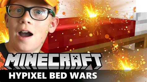 Minecraft Bed Wars Hypixel Server Minigame Gameplay With A Friend