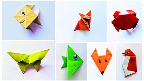 Origami Easy But Cool Animals For Beginners Slava Skillshare