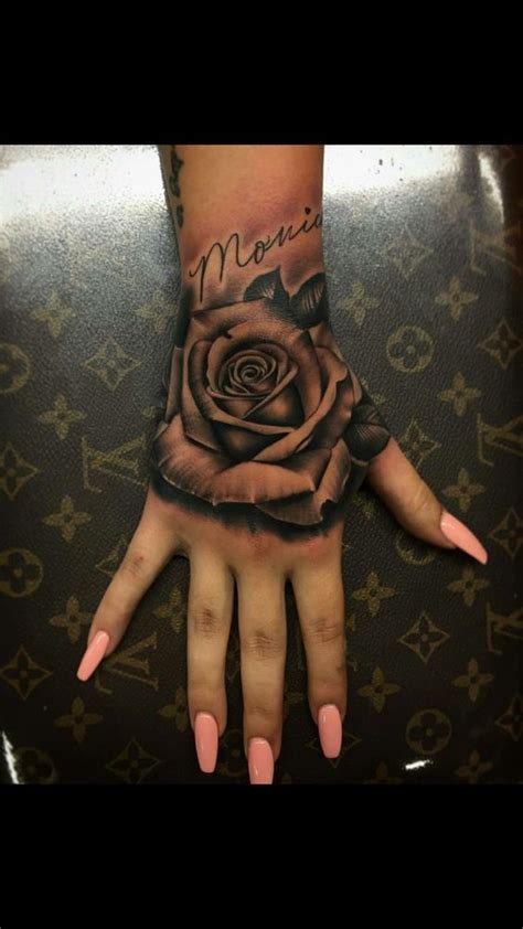 But some bold tattooers get really creative and go for aliens, music notes, superhero symbols, or a really meaningful word. Pin by Invisible Cloack on Tats | Hand tattoos for women ...