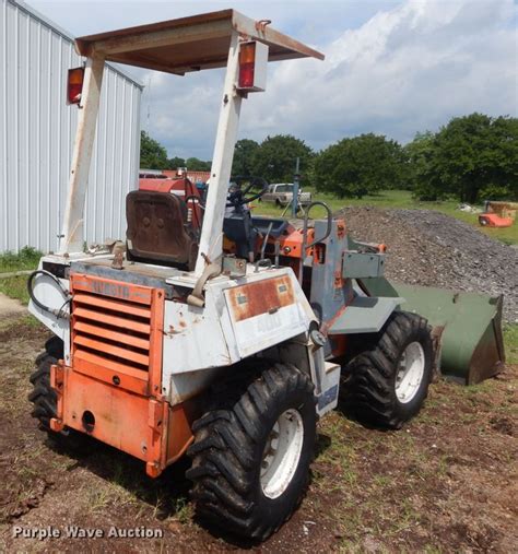 1986 Kubota R400 Wheel Loader In Jones Ok Item Hs9595 Sold Purple Wave