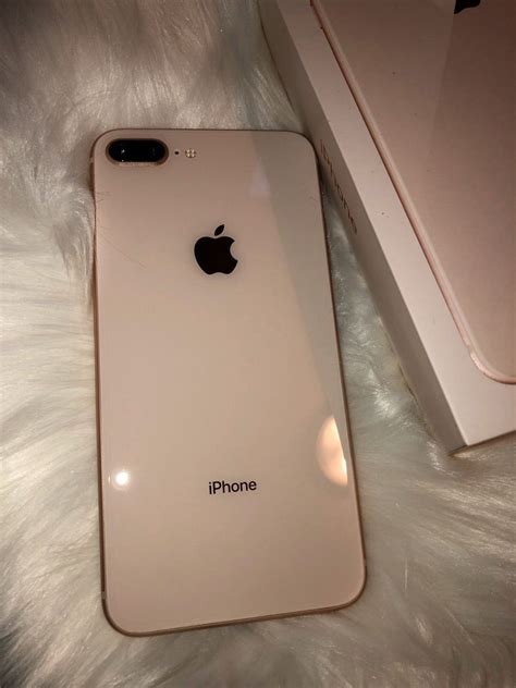 Unlocked Icloud Apple Iphone 8 Plus Rose Gold 64gb For Any Carrier Has