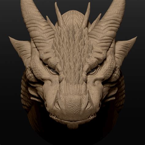 Dragon Head Sculpt Zbrushcentral