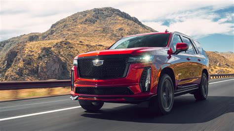 The 2023 Cadillac Escalade Vs 0 60 Time Is Blazing Fast For Such A
