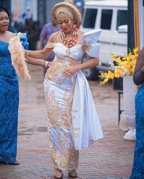 30 Latest Gorgeous Nigeria Traditional Marriage Bridal Dresses Styl African Traditional