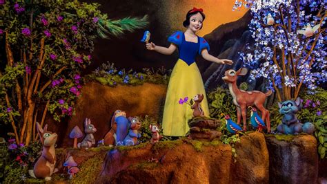 Spot The Woodland Creatures Inside Snow Whites Enchanted Wish At