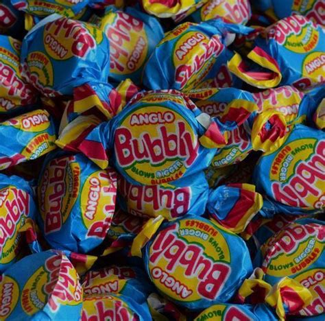 Anglo Bubbly Bubble Gum Big Chewing Gum Retro Wrapped Sweets 25 Or 50