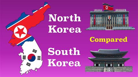 North Korea And South Korea Compared Youtube