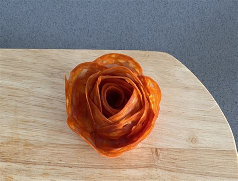 Olivia Utley On Twitter My Fiancé Has Made This Salami Rose And I Don