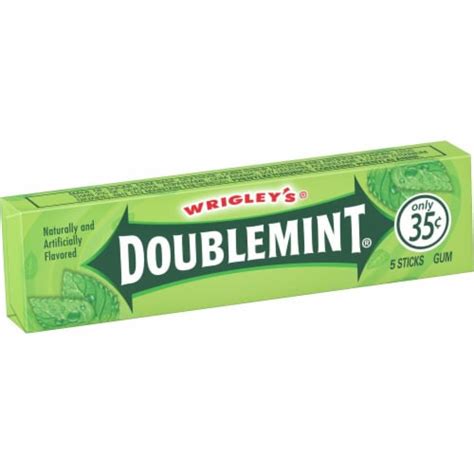 wrigley s doublemint chewing gum 5 ct metro market