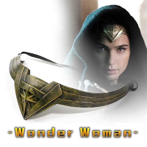 Wonder Woman Movie Tiara Headpiece Dc Comics Superhero Costume