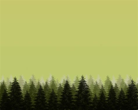 Pine Forest By Softwalls On Deviantart
