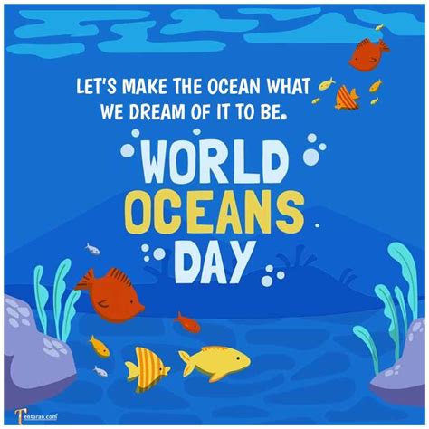 World Oceans Day Theme Quotes Images 2021 Slogan Poster Status