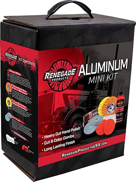 Renegade Products Aluminum Polishing Mini Kit Complete With