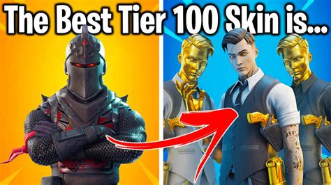 Fortnite Ranking Every Tier 100 Skin From Worst To Best